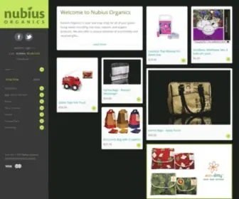 Nubiusorganics.com(Nubius Organics) Screenshot