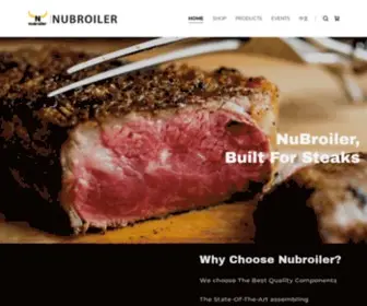 Nubroiler.com(NuBroiler Home) Screenshot