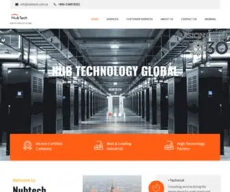 Nubtech.com.sa(NUB TECHNOLOGY GLOBAL) Screenshot