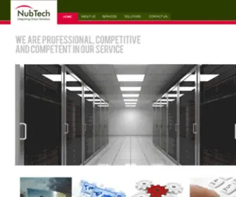 Nubtech.com(NubTech Integrating Green Solutions) Screenshot