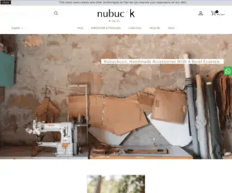 Nubuckcuir.com(Nubuckcuir leather bags) Screenshot