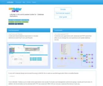 Nubuilder.net(NuBuilder Forte) Screenshot