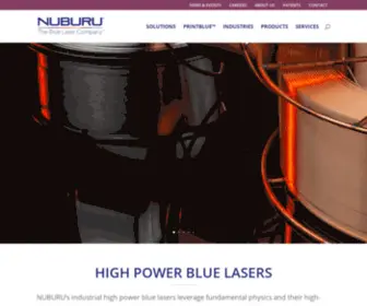 Nuburu.net(High Power Blue Laser) Screenshot