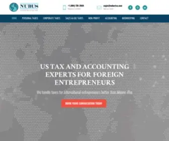 Nubustax.com(US tax & accounting experts for foreign entrepreneurs) Screenshot