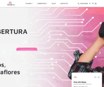 Nubyx.pe(Internet tan rápido como tú) Screenshot