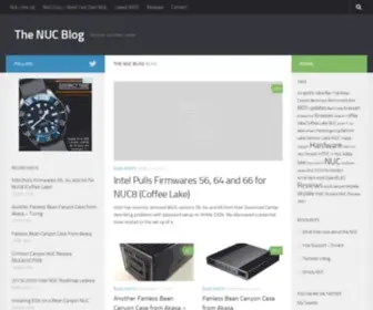 Nucblog.net(The NUC Blog) Screenshot