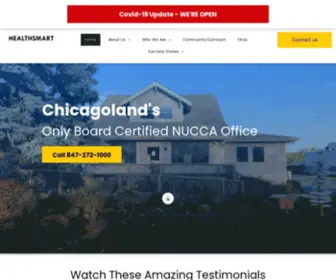 Nuccacare.com(Northbrook Chiropractor) Screenshot