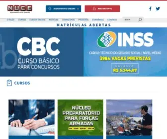 Nuceconcursos.com.br(Nuce Concursos) Screenshot