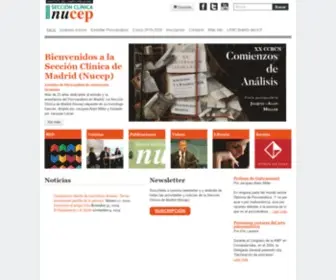 Nucep.com(Sección Clínica Madrid (Nucep)) Screenshot