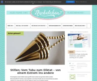 Nuckelchen.de(Alles rund ums Flaschenkind) Screenshot