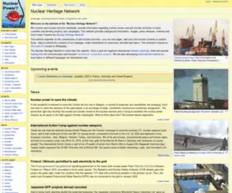 Nuclear-Heritage.net(Nuclear Heritage) Screenshot