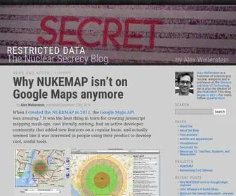 Nuclearsecrecy.com(Restricted Data) Screenshot