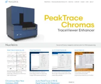 Nucleics.com(DNA Sequencing Software) Screenshot