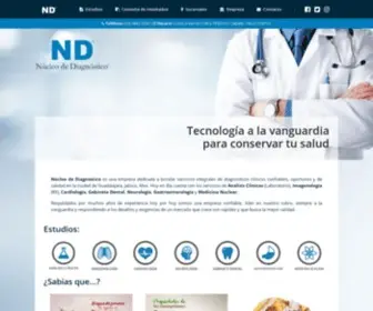 Nucleodediagnostico.com(Núcleo) Screenshot