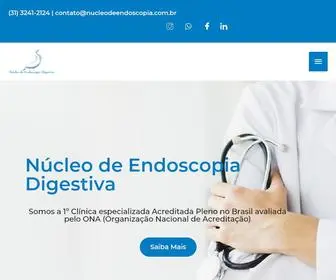 Nucleodeendoscopia.com.br(Endoscopia) Screenshot