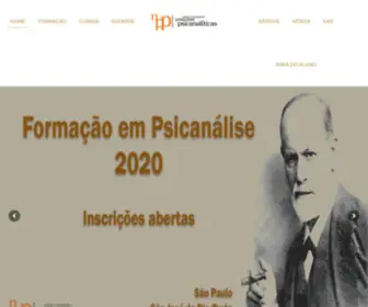 Nucleodepesquisas.com.br(Curso de formação em psicanálise – Cursos de Extensão – Freud – Lacan) Screenshot