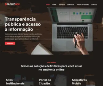 Nucleogov.com.br(Nucleogov) Screenshot