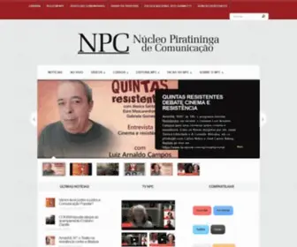 Nucleopiratininga.org.br(NPC) Screenshot