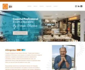 Nucleora.com.br(Cozinhas Profissionais) Screenshot