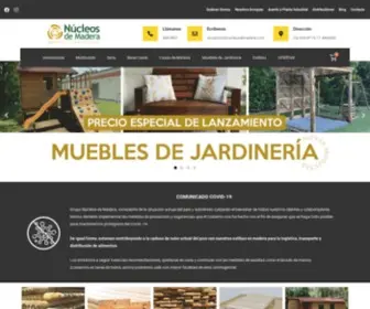 Nucleosdemadera.com(Núcleos de Madera) Screenshot