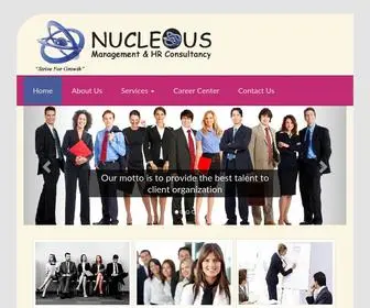 NucleousmGt.com(Nucleous Management Consultancy) Screenshot