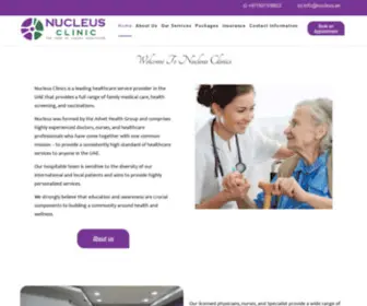 Nucleus.ae(Nucleus Clinics) Screenshot