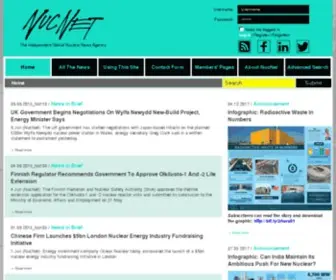 Nucnet.org(Visit NucNet for daily news about nuclear energy. NucNet) Screenshot