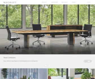 Nucraft.com(Office Furniture) Screenshot