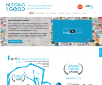 Nudgingforgood.com(Nudging for Good) Screenshot