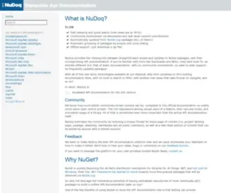 Nudoq.org(Enjoyable API Documentation) Screenshot