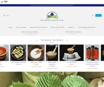 Nuearthbotanical.com(NuEarth Botanical) Screenshot