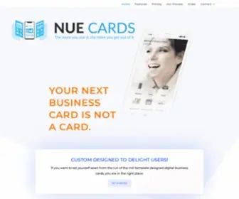 Nuecards.com(Nuecards) Screenshot