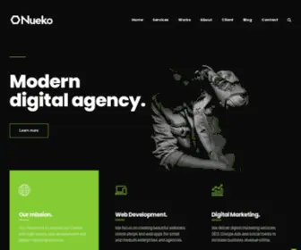 Nueko.digital(Our mission) Screenshot