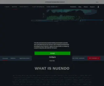 Nuendo.com(Advanced Audio Post) Screenshot