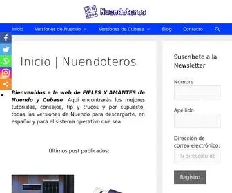 Nuendoteros.com(La comunidad de FIELES Y AMANTES de Nuendo) Screenshot