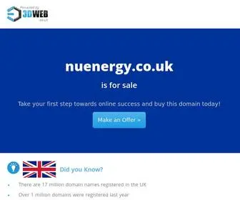 Nuenergy.co.uk(Buy .co.uk domain) Screenshot