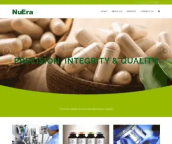 Nueranutra.com(NuEra Nutraceuticals Inc) Screenshot