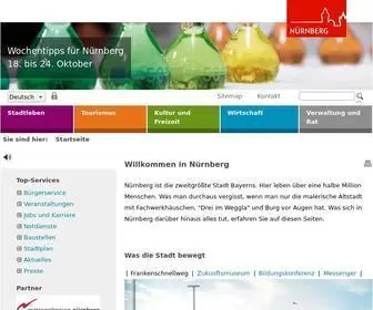 Nuernberg.de(Nürnberg) Screenshot