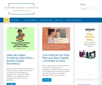 Nuestrabibliacatolica.com(Nuestra Biblica Católica) Screenshot