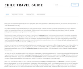 Nuestro.cl(CHILE TRAVEL GUIDE) Screenshot