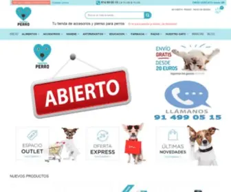 Nuestroperro.es(Encuentra en nuestro perro tienda online) Screenshot
