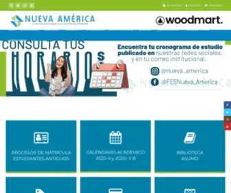 Nuevaamerica.edu.co(Nueva América) Screenshot