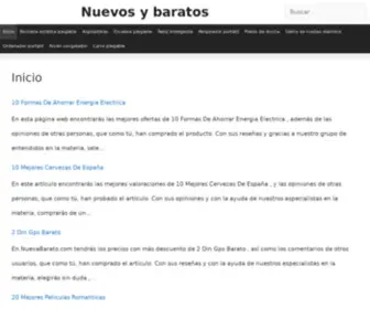 Nuevabarato.com(Nuevabarato) Screenshot