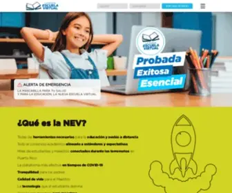 Nuevaescuelavirtual.com(NEV) Screenshot