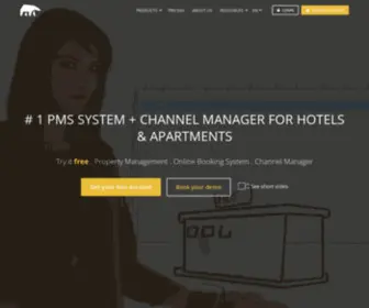 Nuevahospitality.com(Hotel and Vacation Rental System & Channel Manager) Screenshot
