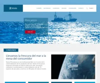 Nuevapescanova.com(Nueva Pescanova) Screenshot