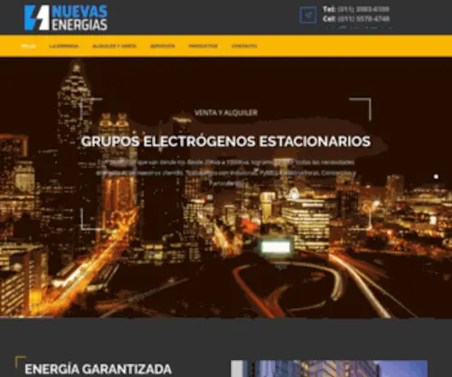 Nuevas-Energias.com.ar(Nuevas Energias) Screenshot