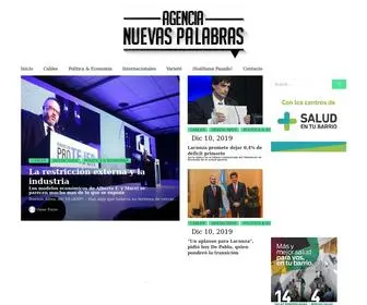 Nuevaspalabras.com.ar(Nuevas Palabras) Screenshot