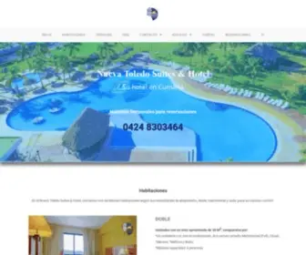 Nuevatoledo.com(Nueva Toledo Suites & Hotel) Screenshot