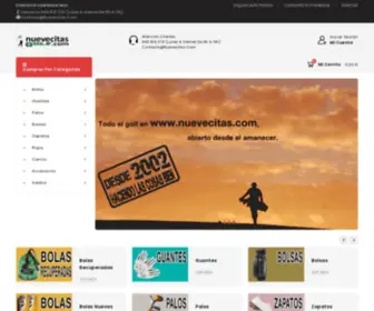 Nuevecitas.com(Tienda creada con PrestaShop) Screenshot